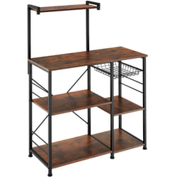 TecTake 404754 Scaffale e ripiano industriali Legno