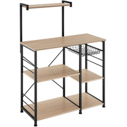 TecTake 404755 Scaffale e ripiano industriali Legno