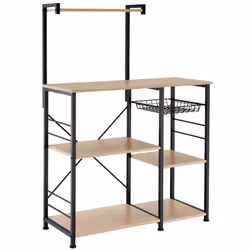 TecTake 404755 Scaffale e ripiano industriali Legno