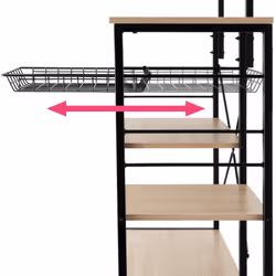 TecTake 404755 Scaffale e ripiano industriali Legno - Vista aggiuntiva 7
