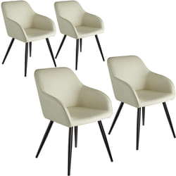 TecTake 404766 set di mobili per soggiorno Nero