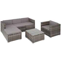 TecTake 404784 divano Grigio