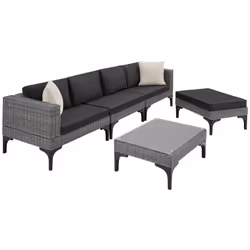 TecTake 404794 divano Grigio