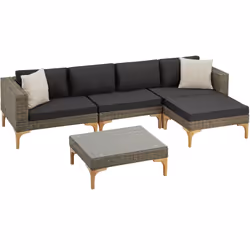 TecTake 404795, Soggiorno, Marrone