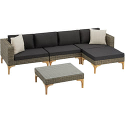 TecTake 404795 divano Marrone