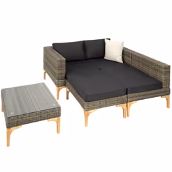 TecTake 404795 divano Marrone - Vista aggiuntiva 5