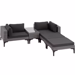 TecTake 404796 divano Grigio