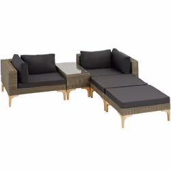 TecTake 404797 divano Marrone