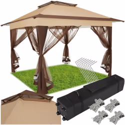 TecTake 404882, Marrone, 1 pz