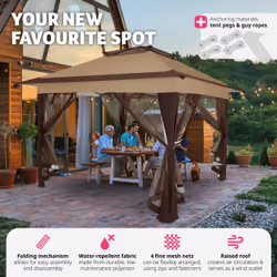 TecTake 404882 gazebo