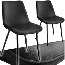 Set di sedie Monroe effetto velluto - Set di 2 sedie, sedia da pranzo, sedia da salotto - Set di 2