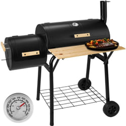 Tectake - barbecue a carbonella con indicatore della temperatura - barbecue da giardino, barbecue online, bbq online