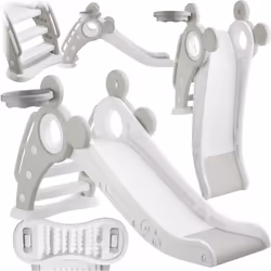 Divertimento e sicurezza, gioco per giardino Con lo scivolo per bambini Joy di tectake, giocare diventa una vera esperienza p ...