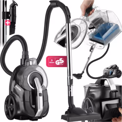 L'aspirapolvere VC900 di tectake garantisce con le sue molteplici funzioni e gli accessori pratici un livello completamente n ...