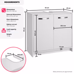 TecTake 405367 arredo bagno - Vista aggiuntiva 6
