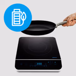 MEDION MD 17595 Nero Superficie piana Piano cottura a induzione 1 Fornello(i) - Vista aggiuntiva 7