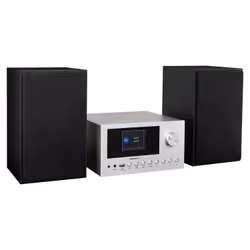 MEDION LIFE P85003 Microsistema audio per la casa 30 W Nero, Argento - Vista aggiuntiva 2