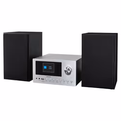 MEDION LIFE P85003 Microsistema audio per la casa 30 W Nero, Argento - Vista aggiuntiva 4