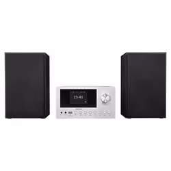 MEDION LIFE P85003 Microsistema audio per la casa 30 W Nero, Argento - Vista aggiuntiva 5