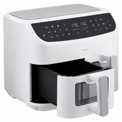 MEDION LIFE P20 Doppia 8,7 L 2600 W Friggitrice ad aria calda Bianco - Vista aggiuntiva 8