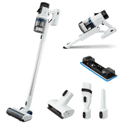 MEDION P350 Aspirapolvere a bastone 2 in 1 Batteria Secco e bagnato HEPA Senza sacchetto 350 W Nero, Bianco 2500 Ah