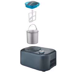 MEDION MD 10169 Gelatiera compressore 1 L 100 W Blu - Vista aggiuntiva 6