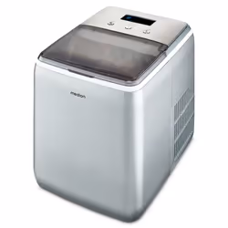 MEDION MD 11950 Macchina per la produzione di cubetti di ghiaccio integrata/indipendente 15 kg/24h Blu, Grigio, Metallico