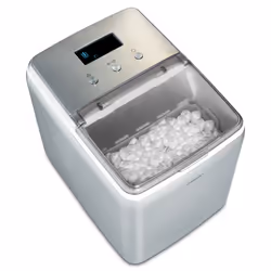 MEDION MD 11950 Macchina per la produzione di cubetti di ghiaccio integrata/indipendente 15 kg/24h Blu, Grigio, Metallico - Vista aggiuntiva 4