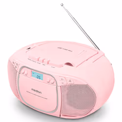 MEDION LIFE E66476 Lettore portatile di cassette 1 console Rosa - Vista aggiuntiva 6