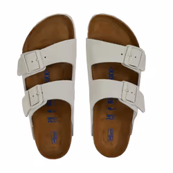 Birkenstock Scarpe uomo Slide Arizona Antique White 1 St