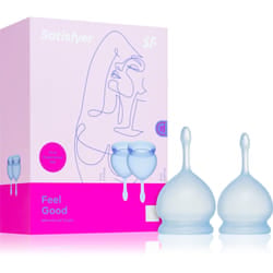 Satisfyer Feel good MENSTRUAL CUP blue 2 pz
