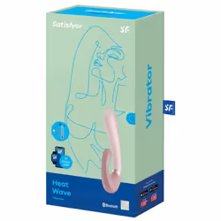 Vibratore Rabbit controllato da app con funzione di calore per esperienze sensuali uniche
