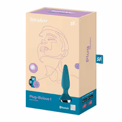 Satisfyer Plug-ilicious 1 Plug anale Verde Silicio 1 pz - Vista aggiuntiva 4