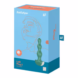 Satisfyer Lolli Plug 2 Vibratore anale Verde Silicio 1 pz - Vista aggiuntiva 4