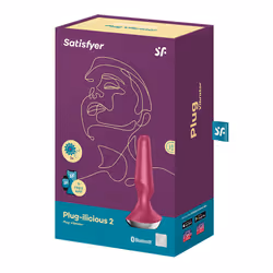 Satisfyer Plug-ilicious 2 Plug anale Rosa Silicio 1 pz - Vista aggiuntiva 4