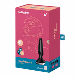 Satisfyer Plug-ilicious 2 Plug anale Nero Silicio 1 pz - Vista aggiuntiva 4