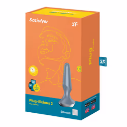 Satisfyer Plug-ilicious 2 Plug anale Grigio Silicio 1 pz - Vista aggiuntiva 4