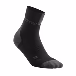 CEP Short 3.0, Calzini da corsa, Nero, Grigio, Adulto, Femmina, Lunghezza al polpaccio, Allenamento e palestra