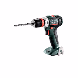 Metabo BS 12 BL Q, Trapano con impugnatura a pistola, Senza chiave, 1 cm, 1650 Giri/min, 2,5 cm, 1 cm