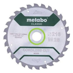 Metabo 628284000 lama circolare 21,6 cm 1 pz