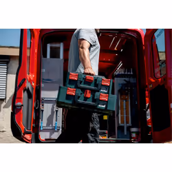 Metabo 626882000 Cassetta degli attrezzi Valigetta rigida per attrezzi Acrilonitrile butadiene stirene (ABS) Verde, Rosso - Vista aggiuntiva 5