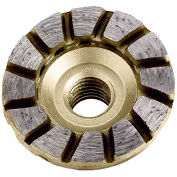 Dettagli tecnici Contenuto 1 pz. Tipo prodotto Mola a tazza diamantata Caratteristiche Potente mola diamantata con segmenti t ...