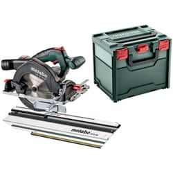 Metabo - Utensili - Sega circolare a batteria 18V 165 mm, con guida, senza batteria e caricabatterie 691195000