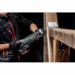 Metabo SSEP 18 LTX BL MVT 3000 spm (fogli per minuto) Nero, Verde - Vista aggiuntiva 5
