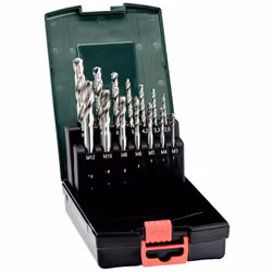 Dettagli tecnici Tipo prodotto KIT Maschi a macchina Caratteristiche 7x punte elicoidali HSS-G DIN 388 EXTRA: 1x Ø 2,5 / 3,3  ...
