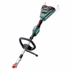 Descrizione Accionamiento con 2 potentes baterías de 18 voltios para los accesorios del sistema multifuncional de Metabo, la  ...