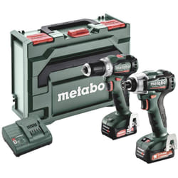 Metabo - Combo Set 2.7.3 12 v bl 685228000 Trapano avvitatore a batteria, Avvitatore a percussione a batteria 12 v 2 Ah l