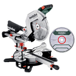 Metabo - kgs 305 m 613305900 - Setde miter and mitre saw with Precision Cut Line, 305 mm, 2nd blade de saw de carbide and function de traction, cable
