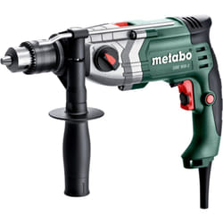 Metabo - Trapano a percussione sbe 800-2 con mandrino a chiavetta (601744510) valigetta in plastica