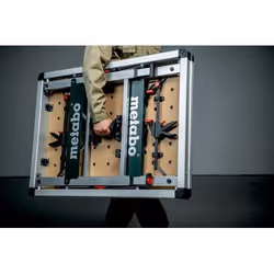 Metabo MWB 100 tavolo da esterno Beige, Metallico Forma rettangolare - Vista aggiuntiva 5